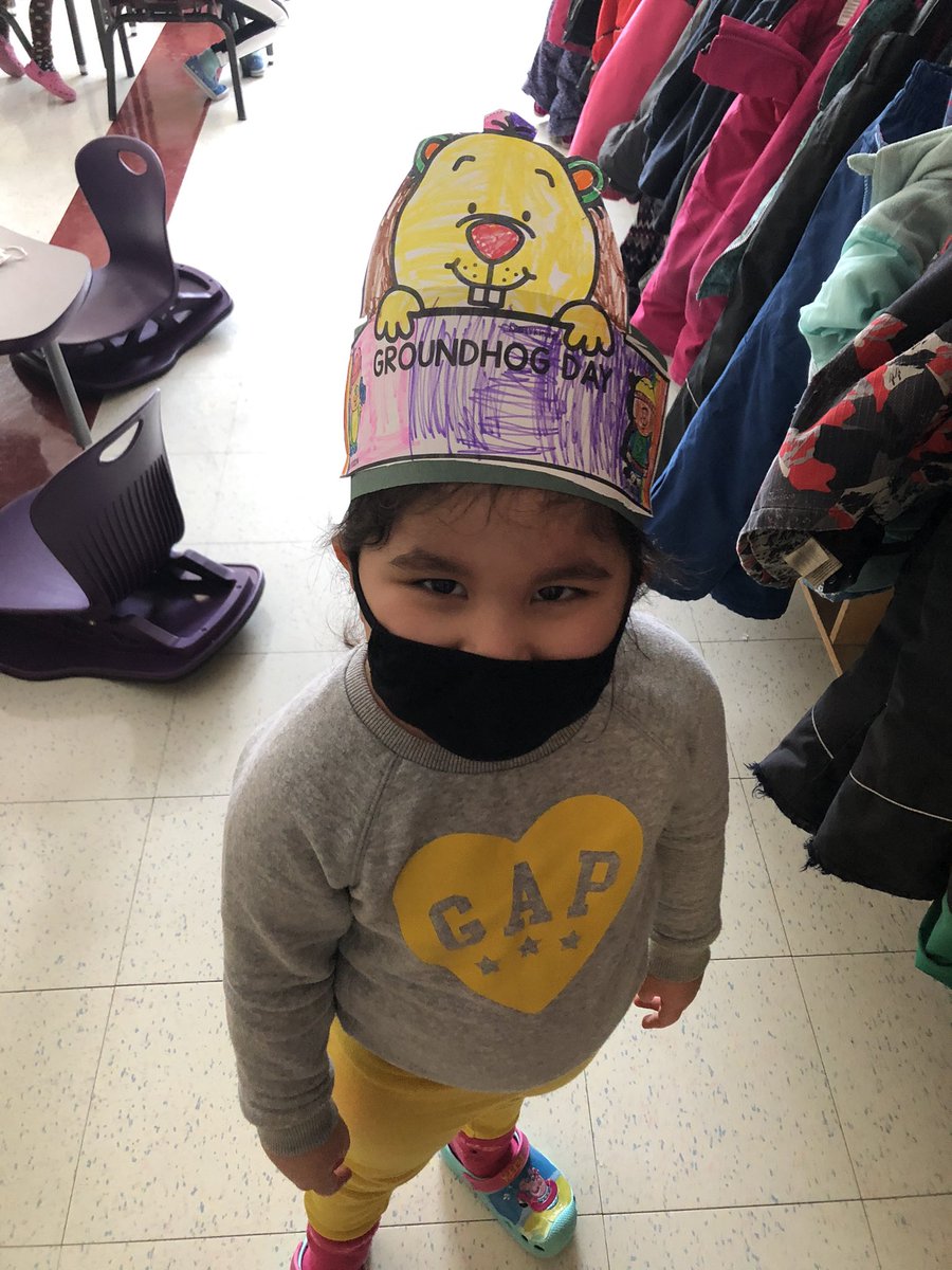 cavansarah's tweet photo. Groundhog Day fun in KA! @ThomasMoreOCSB @mspennykinders https://t.co/8TmBfdpXV5