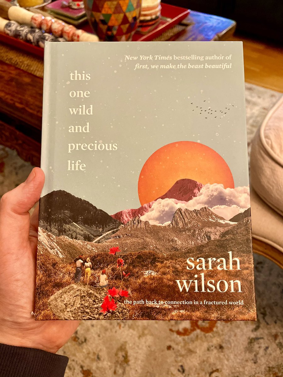 Ask of others, how is your heart? This one wild and precious life by <a href="/_sarahwilson_/">Sarah Wilson</a>  A spectacular read of our times.  #thisonewildandpreciouslife