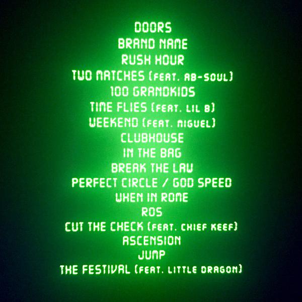 While the album title is simple (meaning good morning), some have pointed out that it could have a double meaning "GO OD" which makes sense considering the substance throughout.