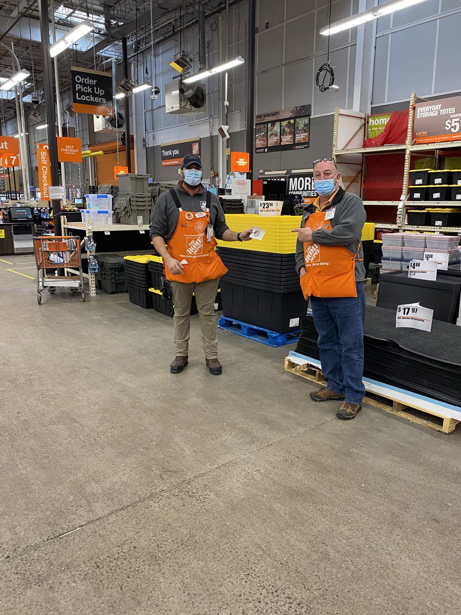 Great job Angelica, Wilfry, and Hollie. Thank you for always taking care of our customers and associates. ⁦<a href="/BerlinHD6203/">Berlin Home Depot #6203</a>⁩
