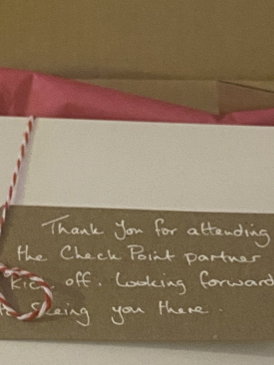 Cybit_Thomas's tweet photo. Look what arrived today 👀..   
Thanks to @CheckPointSW one of @Systal_ ‘s key technology partners and @bakehouse_dan for the delicious treats 😋🍪.

I’ll save them for treat day ... well the ones that are still left in the box 😂 https://t.co/ngOTTlZIyO