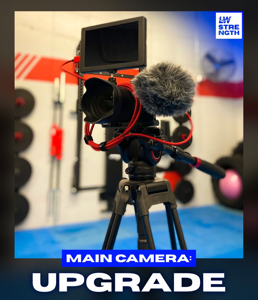 LWStrengthActv's tweet image. 🚨 𝗨𝗣𝗚𝗥𝗔𝗗𝗘 𝗔𝗟𝗘𝗥𝗧!🚨  The main camera for our on-demand fitness videos just received it's finishing touch's to this amazing upgrade! We are bridging the gap between online and in-person! Now go crush some workouts💪!

#onlineworkoutprogram #onlineworkoutplans