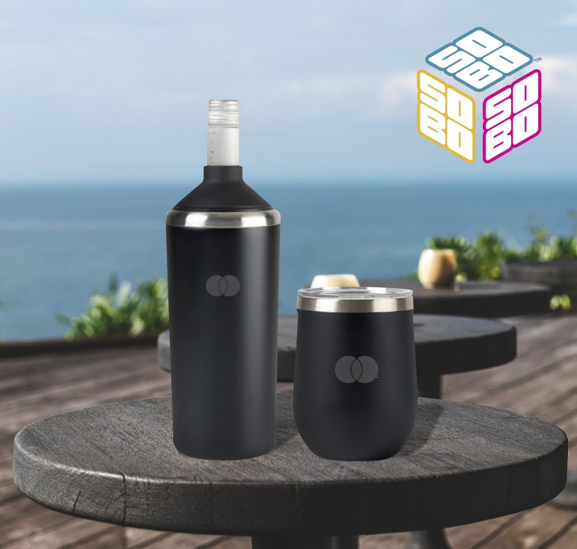 soboconcepts's tweet image. Just because the holidays are over, doesn’t mean you shouldn’t continue to show your appreciation to both new and existing customers. 

Who wouldn’t be excited to receive this wine chiller and tumbler set in the mail?

#corporategifting #beveragemarketing #customtumbler