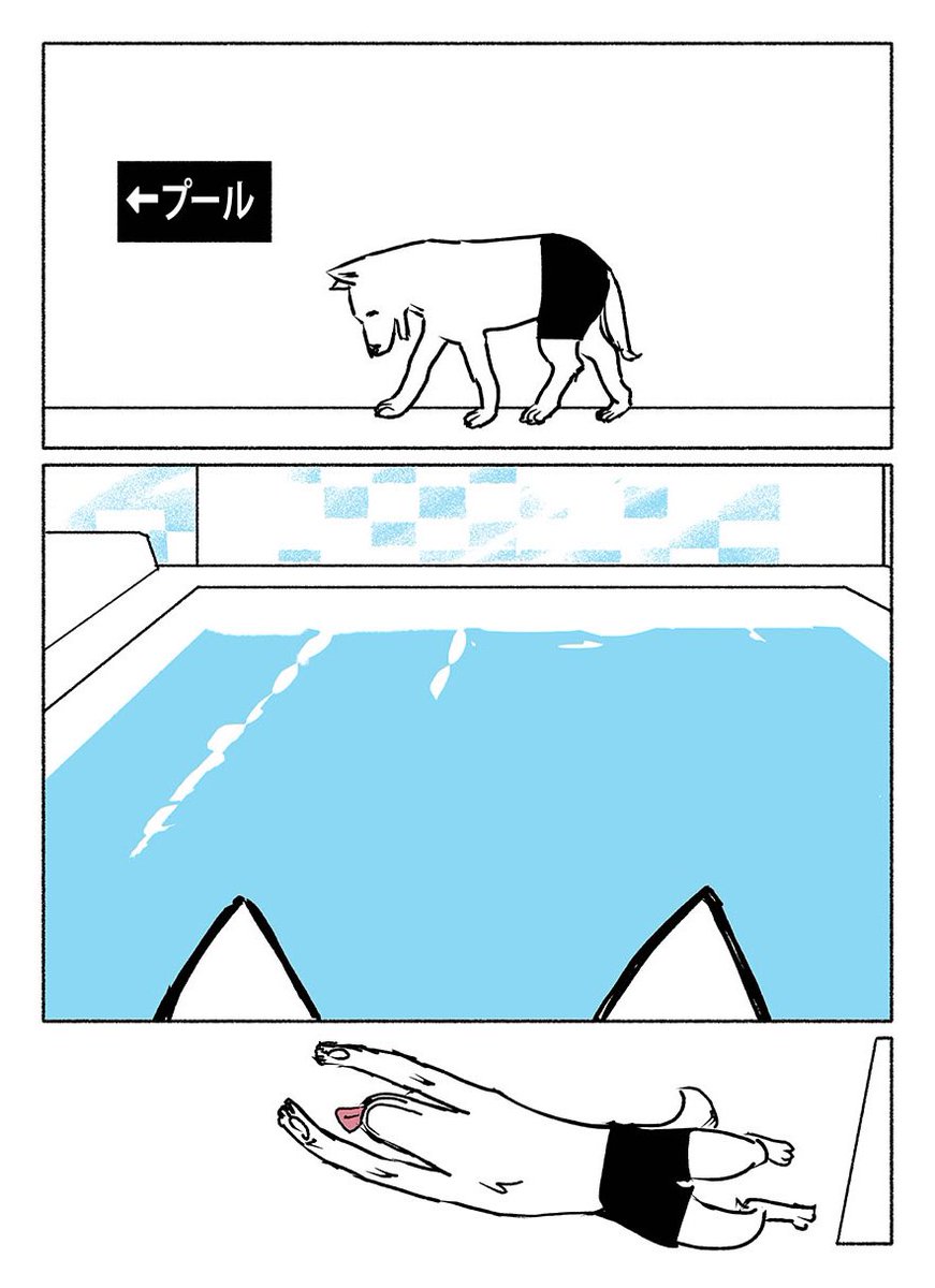 おはようございます☀
犬の話を描きました
読んでね!
#コロ犬1 

#漫画
#プール
#コロナ禍 