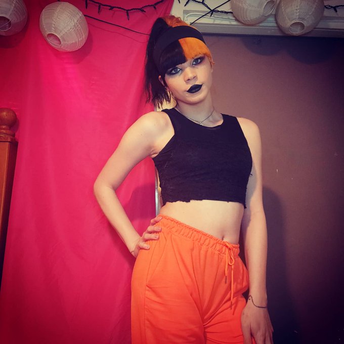 Im living for this look🧡🖤 #trans #makeup #Florida #LifeAfterCovid19 #mtftransformation #LGBTQ #Egirls<a href="/tag/trans"class="tags">#trans</a><a href="/tag/makeup"class="tags">#makeup</a><a href="/tag/florida"class="tags">#Florida</a><a href="/tag/lgbtq"class="tags"><span>#lgbtq</span></a><a href="/tag/egirls"class="tags"><span>#egirls</span></a><a href="/tag/lifeaftercovid19"class="tags"><span>#lifeaftercovid19</span></a><a href="/tag/mtftransfor"class="tags"><span>#mtftransfor</span></a>