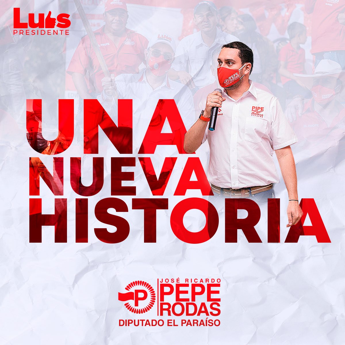 Estoy seguro que junto a <a href="/luiszelaya_hn/">Luis Zelaya</a> vamos a <a href="/RecuperarHnd/">RecuperarHonduras</a> y lo vamos a convertir en un nuevo País 🇭🇳 uno lleno de oportunidades!! Uno en el que si exista la esperanza!! #noMasCorrupción