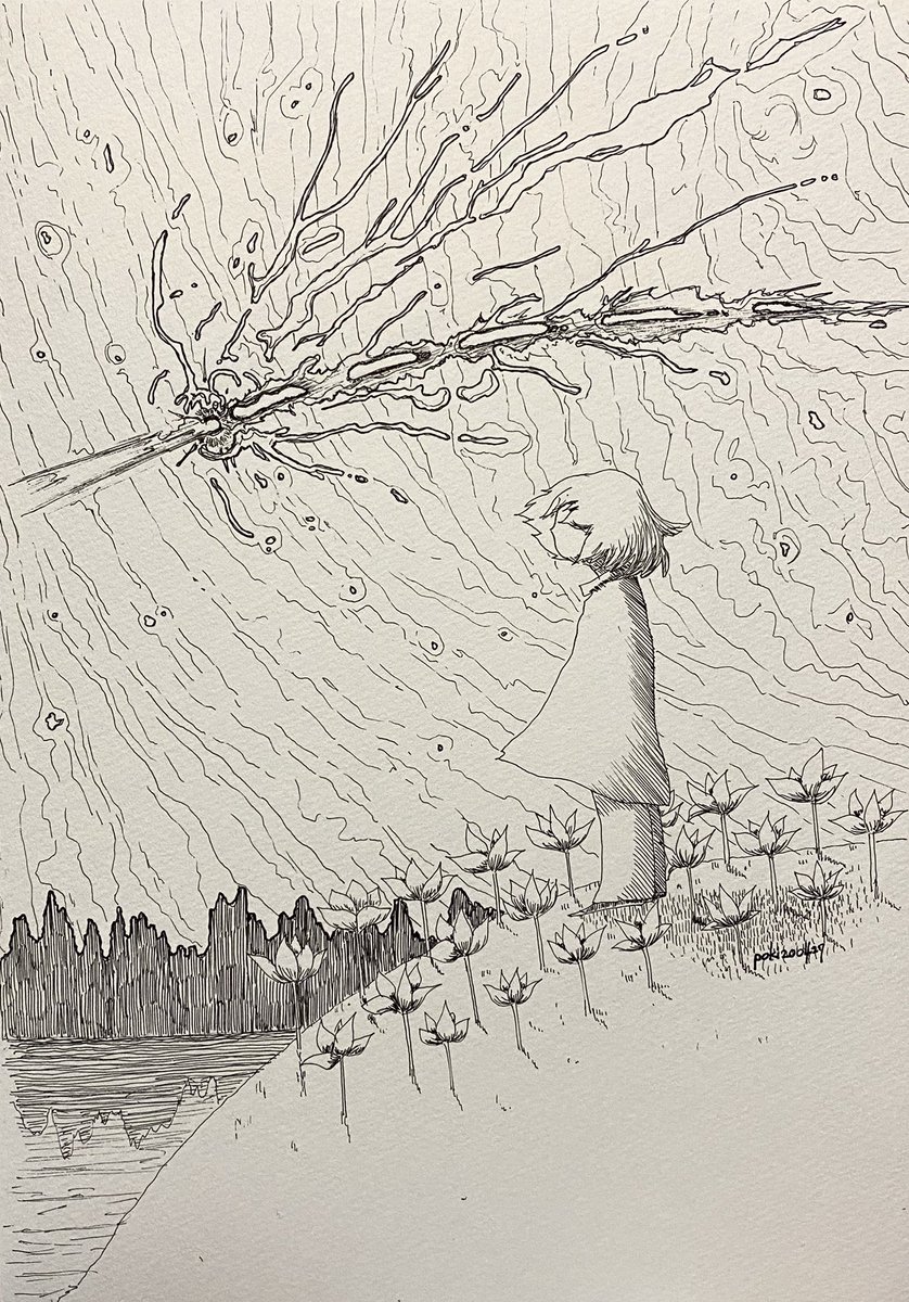 @DeePeeArts Thanks @DeePeeArts 
Thanks @danthesith 
I am an amateur artist who uses pens and pencils to draw creatures and landscapes in another world. 