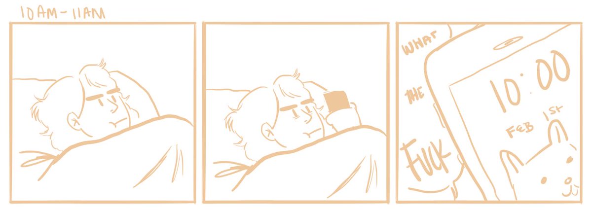 these (unfinished) hourlies are 6 years apart and the only thing that's really changed is that i'm out of bed by 9 am, by choice 