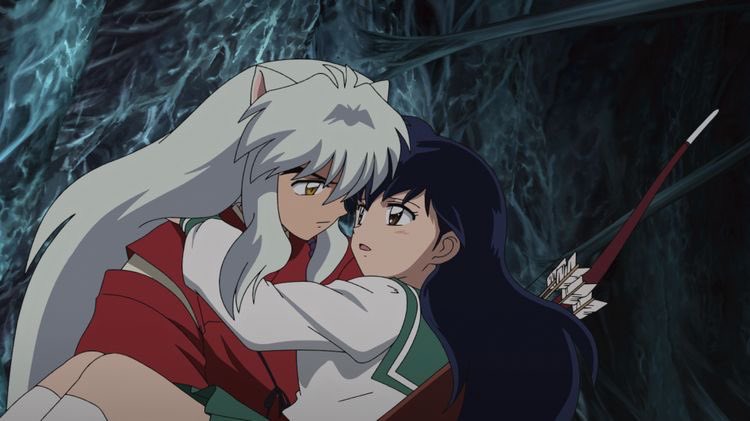 inuyasha carrying kagome: a thread 