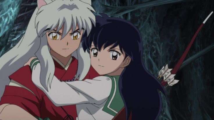 inuyasha carrying kagome: a thread 