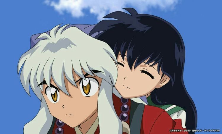 inuyasha carrying kagome: a thread 