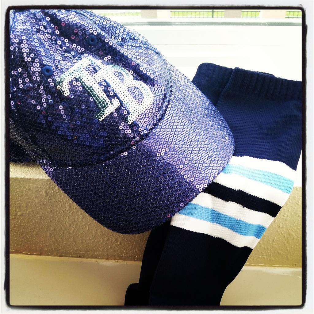 TampaSportsGirl's tweet photo. Pulling this beauty out - circa 2015 #StripesForArcher #RaysUp 💥 https://t.co/4u6Z6EpI58