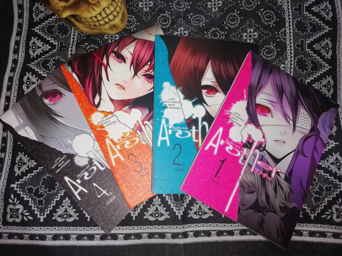 Recientemente leí Another, después un rato de tenerla , y la disfrute mucho, historia atrapante  que solo quieres seguir leyendo hasta saber cómo termina todo. Ideal para los amantes del misterio. 👻☠️
<a href="/kamite_manga/">Kamite Manga</a> <a href="/Samma_Chan/">Samma Capitalista 👹</a> 
#LectorKamite #LecturaKamite