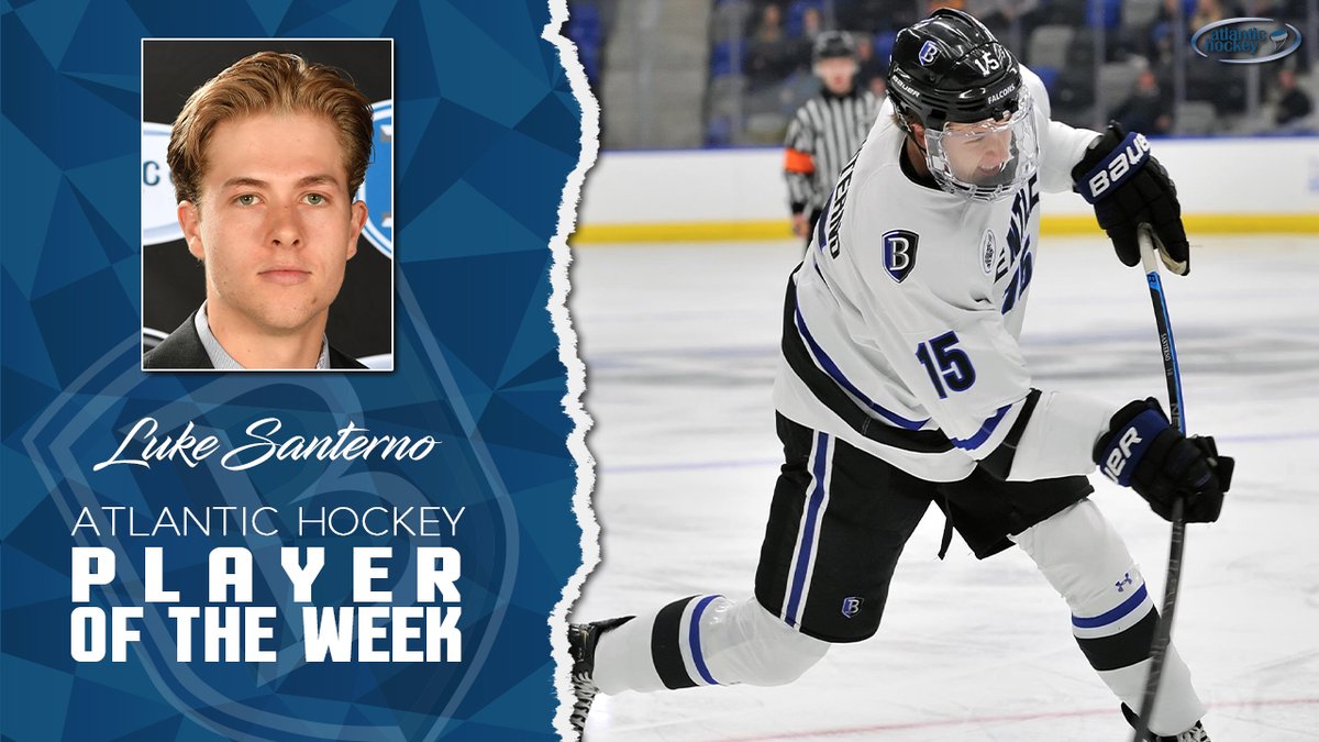 Atlantic_Hockey's tweet photo. Our quartet of winners this week come from our winningest teams last week, @AIC_Hockey and @BentleyHockey. Congrats to Luke, Brennan, Ryan, and Drew!

https://t.co/WAHwagmlxv https://t.co/fajdJMBKsP