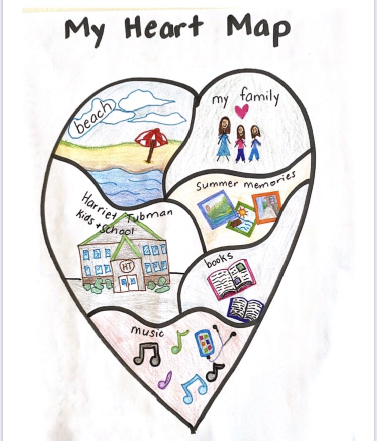lizbonn's tweet photo. @htubman2015 @dsbn @peterhreynolds TOMORROW many of our North Star classes will be united in celebrating #WorldReadAloudDay w/ our school wide book, “Be You”. Loved receiving this heart map picture that one amazing teacher prepared as an activity w/ her students tomorrow! #BeYou https://t.co/XO0UtnvdCe