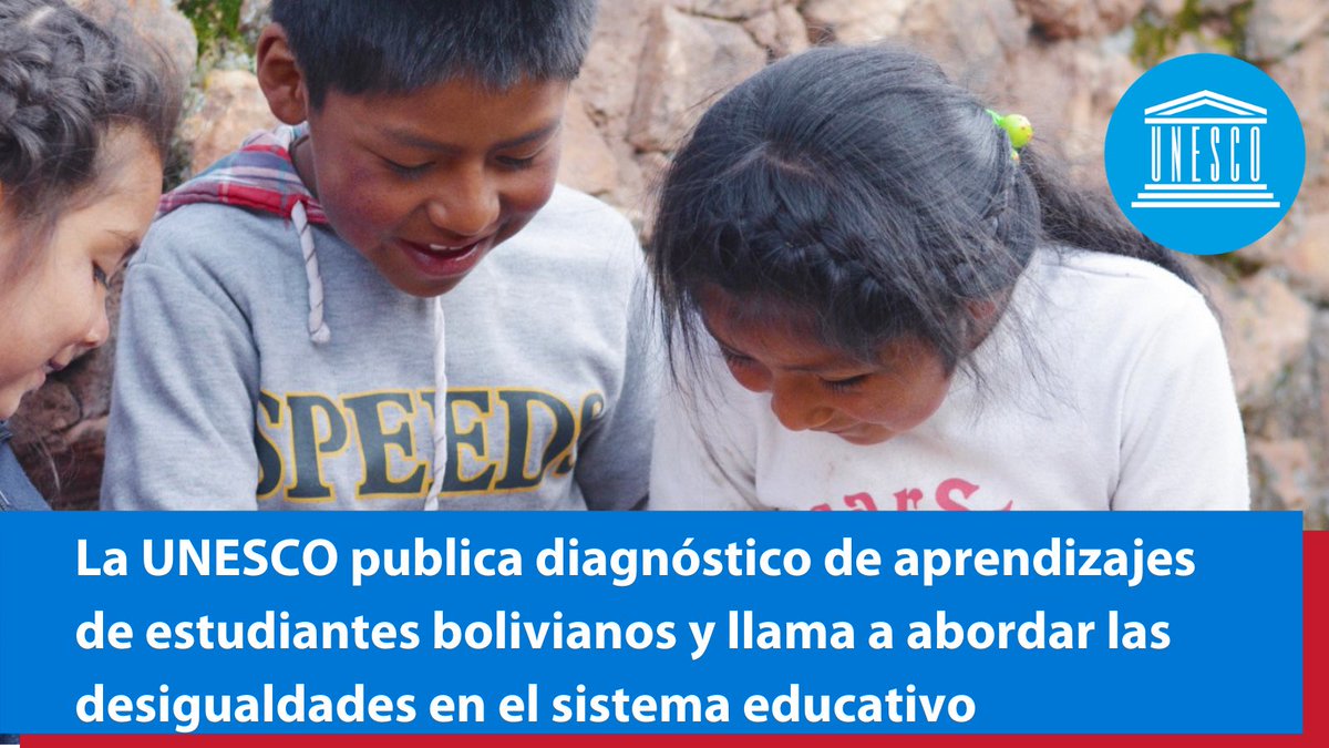 UNESCOSantiago's tweet photo. Hay una desigual efectividad del sistema educativo boliviano, que crece a medida que los estudiantes avanzan en su proceso educativo. Esta situación debe abordarse para fortalecer los niveles más avanzados de la enseñanza primaria.
Más: https://t.co/yAOSfa0kf6
#LLECE #TERCE https://t.co/zrzgMQdR30