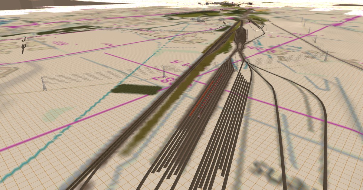 RailzBritish's tweet image. 1 -Route Progress : #Carlisle #Kingmoor depot and yard

#wcml #trainz #routebuilder #tane