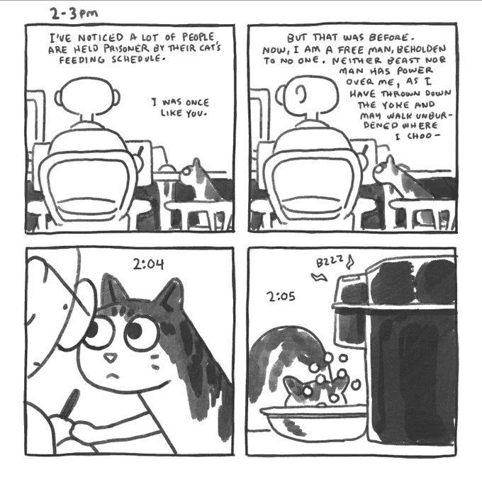 My coworker gets antsy 