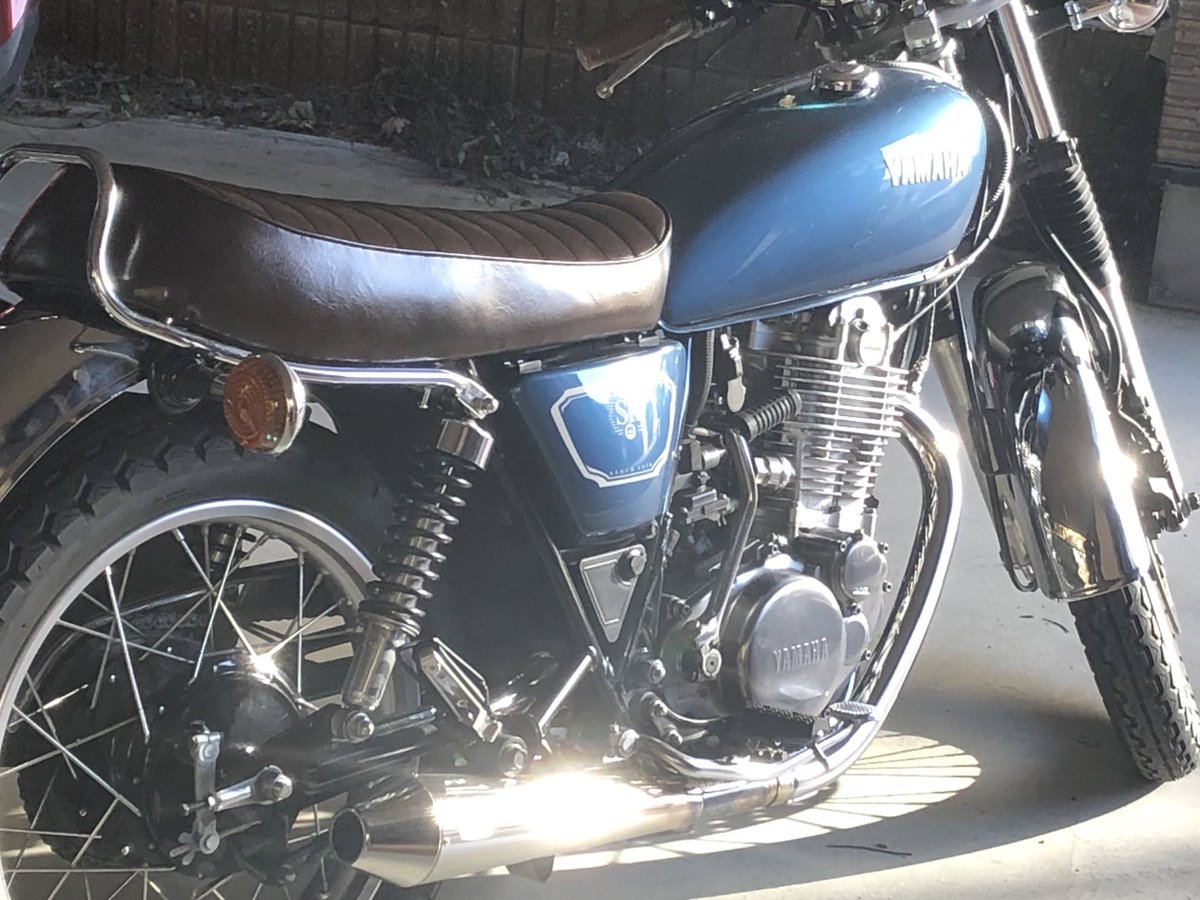 SR400 ファイナルエディション GOODS タックロールシート スレンダー