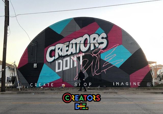 dontfollowmekaa's tweet image. MONTH 1. Creators Dont Die Gallery Update! 🖼

Follow @creatorsdontdie 

So this is kinda what the warehouse dome looks like now. It’s been one big adventure but 7 successful events so far and almost booked out through July cant complain. Im also an electrician &amp;amp; plumber now too