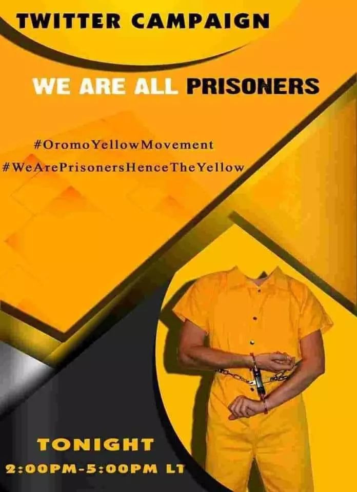 Fatii56976582's tweet photo. #OromoYellowMovement #yellowchellenge #FreeAlloromoPoliticalPrisoners https://t.co/sbhPYZsUZo