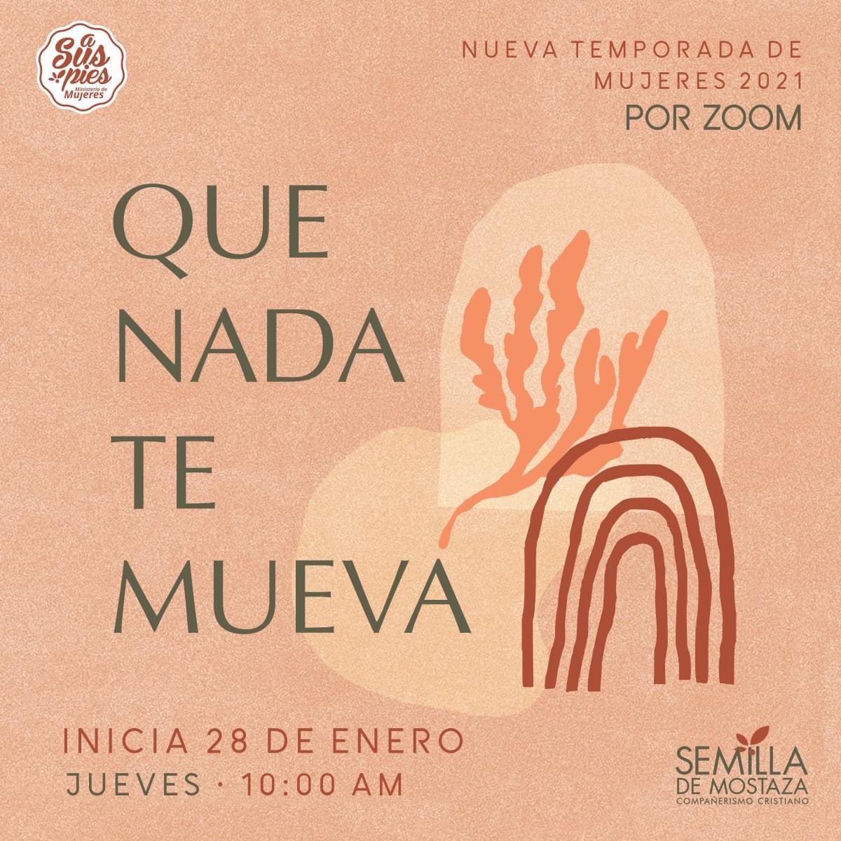 ¿Momentos difíciles?
Que nada te mueva

Te esperamos este jueves 10:00am, pide el enlace por whatsapp +52 5552771427