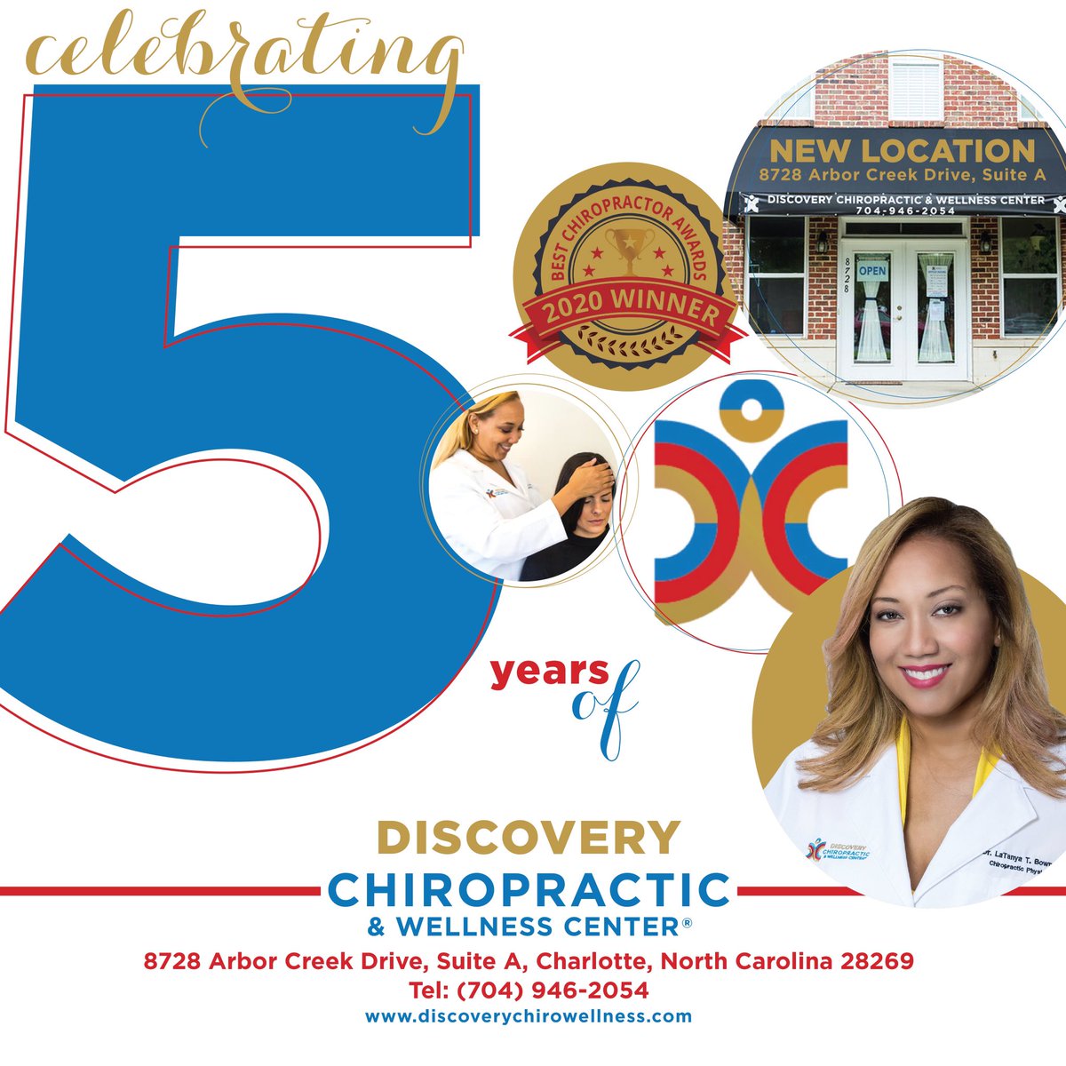 discoverychiro's tweet photo. 🎉It’s our 5 yr anniversary🎉!!!
Come see us today for all your wellness needs, call us today at 704-946-2054
https://t.co/5hDc78JaCY

💛💛💛💛💛💛💛💛💛💛💛💛💛
#wellness #chiropractic #discoverychirowellness #healthylifestyle https://t.co/kFNw8iFVe9
