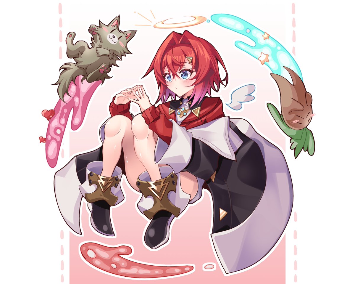 アンジュ・カトリーナ(にじさんじ) 「ほにゅえんじぇる
#絵ンジュ 」|パパくん⚖️のイラスト