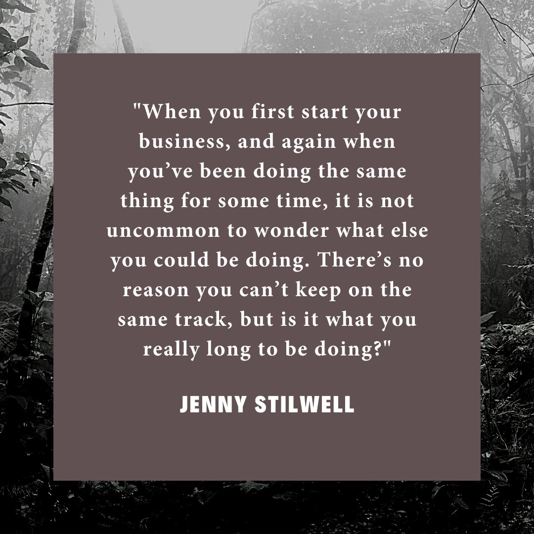 #WednesdayWisdom #JennyStilwell