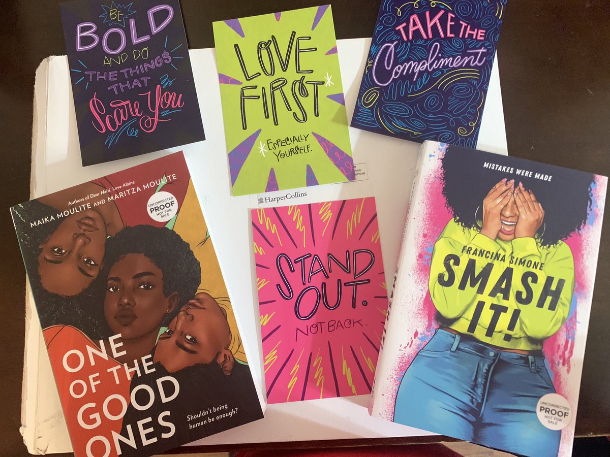 I’m not exactly sure how I was lucky enough to receive these two books and post cards in the mail, but it sure made my day! If you know who I can thank, please let me me know!!!