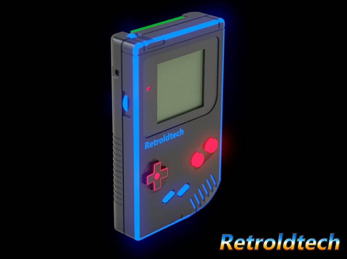 Retroldtech's tweet image. Game Boy DMG-01 Concept 💙❤👌
#Gameboymodding #Retrocollective  #Retrogaming #Retrogamer  #Gameboy #Nintendo #Render #Design #Retro #conceptart #concept #3drender #3ddesign