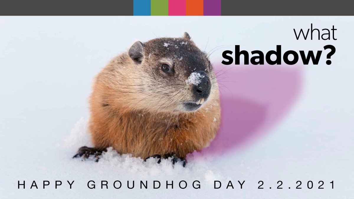 [4:06 PM] Keith Wewe

Well folks, it's official. Our not-so-favorite friend, #PunxsutawneyPhil , saw his #shadow! 6 more weeks of winter for us all. That dirty (but loveable) rat! To our friends in the Northeast, Send us some snow angel pics when you can get outside!