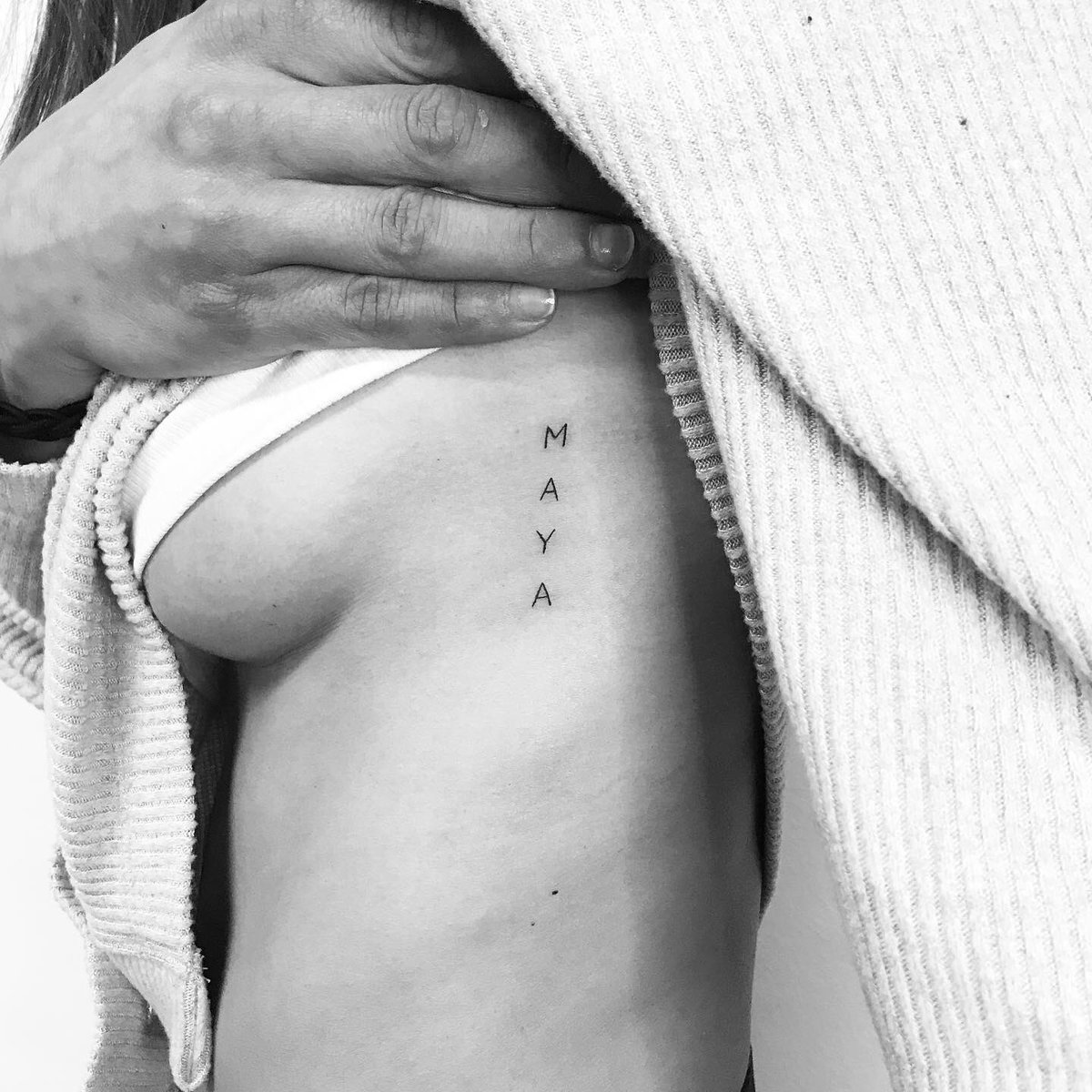 mire_tattoo's tweet photo. Lettering tattoo!
#tattoolovers #tattoofriends #inlove #maya #santako #barcelona #fineline #tattoogirl #tattoogirls #tattooshop #tattooshops #design https://t.co/JjLdZLSB06