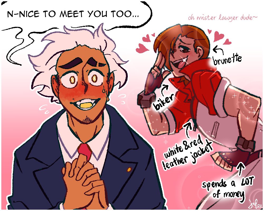 I THINK RON AND I HAVE THE SAME TYPE............................
#aceattorney 