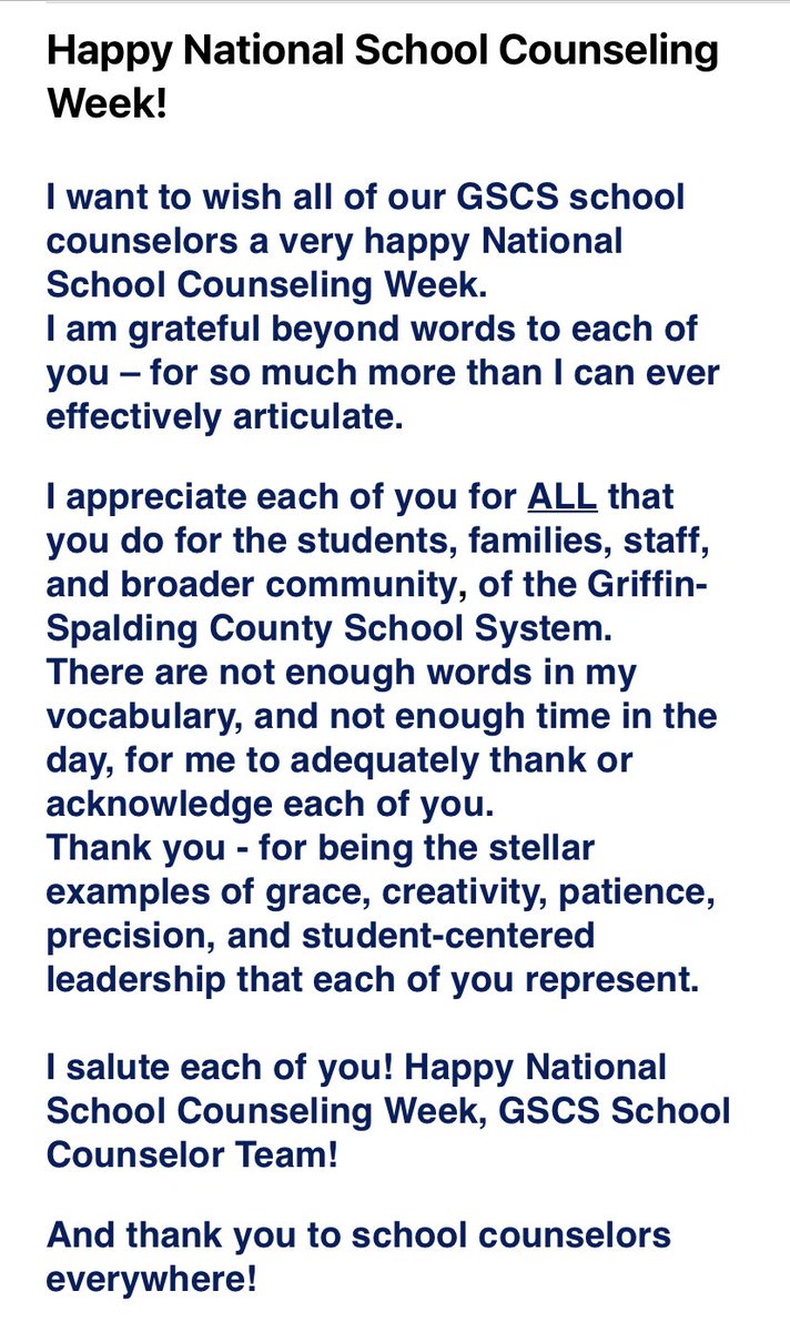 <a href="/GscsCounselors/">GSCS Counselors</a> <a href="/WeAreGSCA/">GSCA</a> <a href="/ASCAtweets/">ASCA</a>