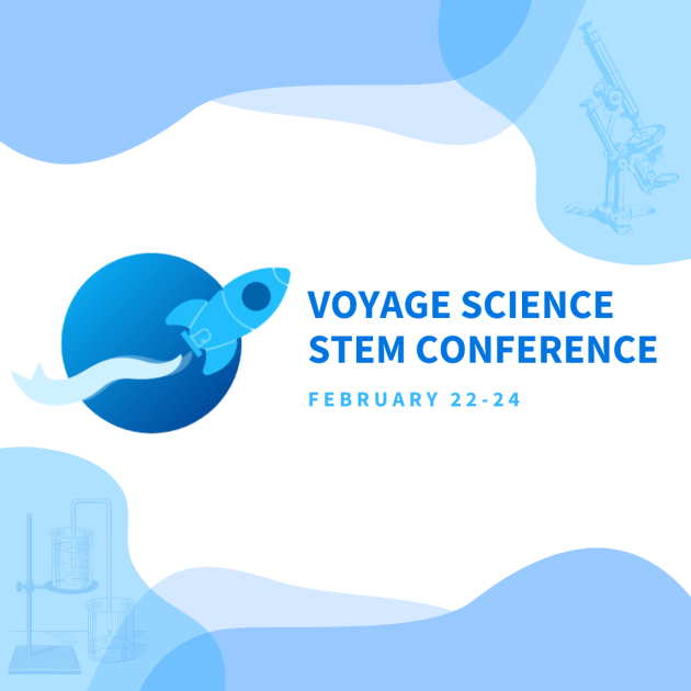 Discover STEM through our Careers Conference held from Feb. 22-24. With esteemed STEM professionals, innovative workshops and a university students’ panel present, we present this opportunity for you to discover STEM. More details coming soon. 🚀

#voyagescience #stem #conference