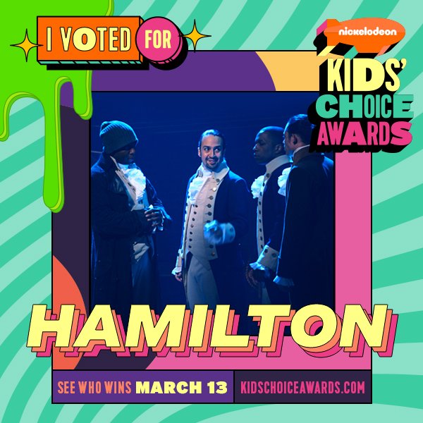 nachstrudel's tweet photo. Time to vote 99 more times today then 😂 @Lin_Manuel @HamiltonMusical #KCA #KCA2021 #VoteLinManuelMiranda #VoteHamilton https://t.co/nqpsFQXBVD