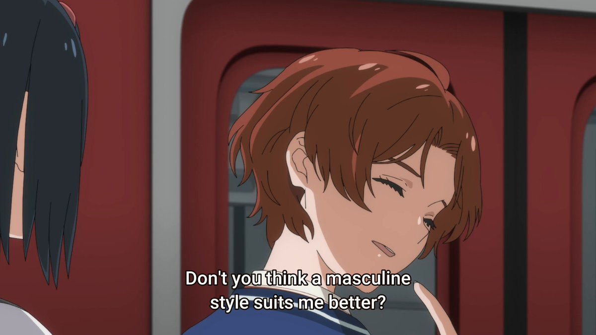 But let's abandon the trans angle for now and focus on this line bc I think it's most telling.It could be that she's just an unusually tall cis girl who feels like she doesn't fit Japanese standards of femininity and therefore feels the pressure to be masculine instead.