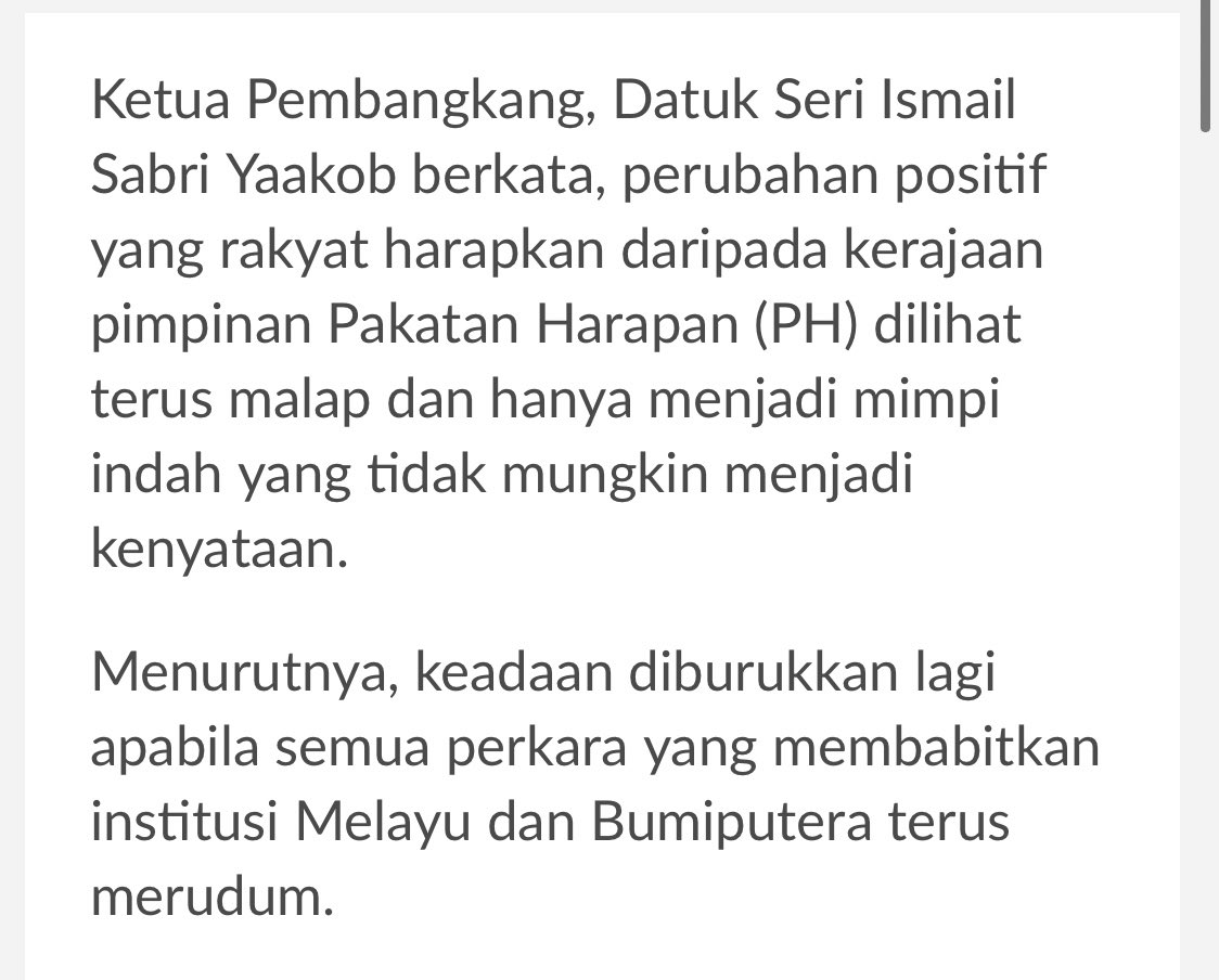Laga Cawan در توییتر Rupa Rupanya Ismailsabri60 Dah Tau 2020 Bakal Jadi Mimpi Ngeri Buat Rakyat Malaysia Pn Rampas Kerajaan Covid Gagal Kawal Ekonomi Jahanam Pm Lembab Kabinet Besar Tapi Tak Berfungsi