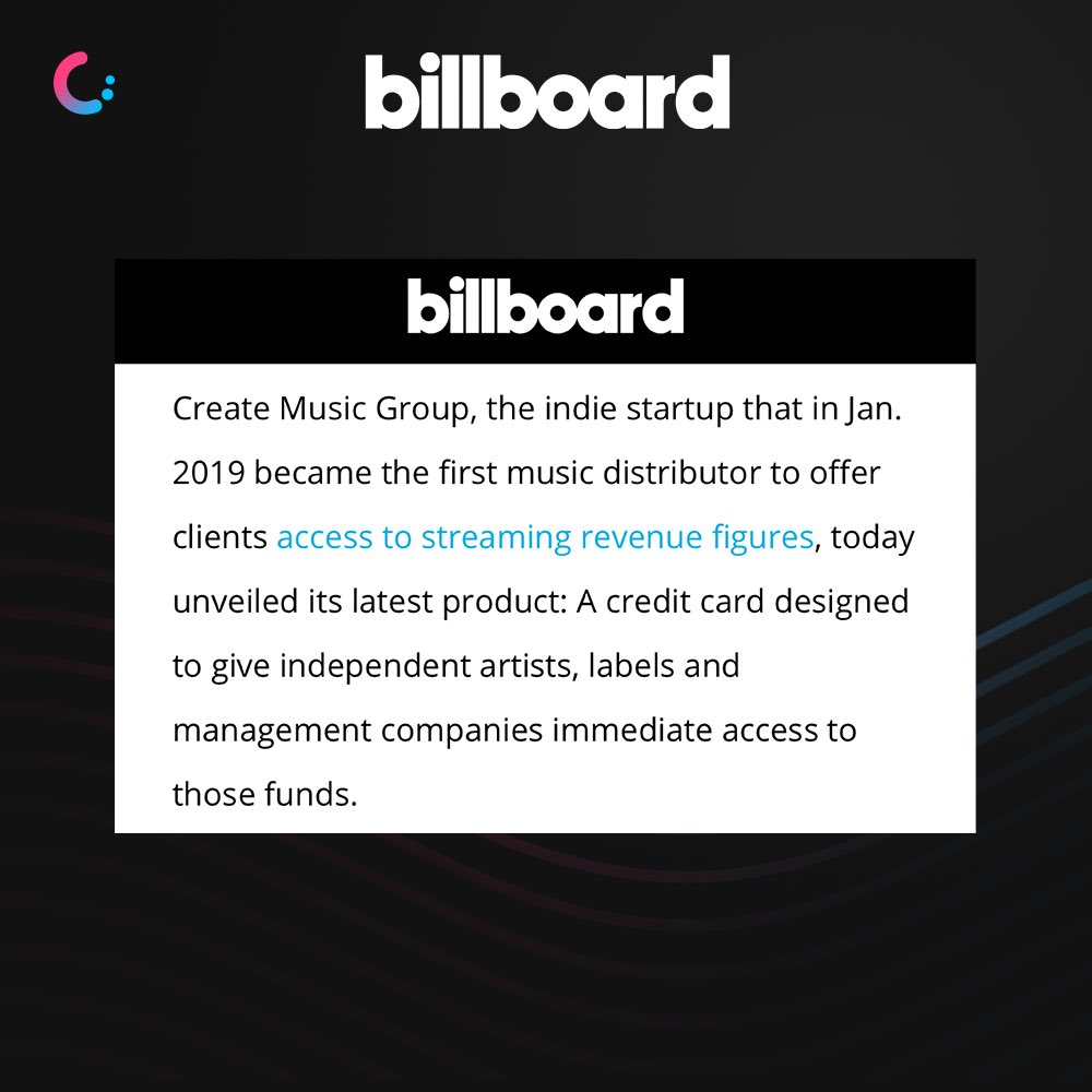 create_carbon's tweet photo. The Create Carbon Card featured in @billboard 
 
More at the link below!

https://t.co/CVUYlDw5z7 https://t.co/GWIyGdrKpr