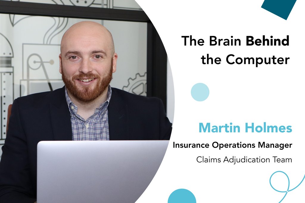 simplybenefits's tweet image. The next feature for our series #TheBrainBehindtheComputer is the leader of our Insurance Team, Martin Holmes. Martin is our #InsuranceOperations Manager here at Simply Benefits. He has helped develop our anti-fraud measures and claims adjudication platform. Thank you, Martin!