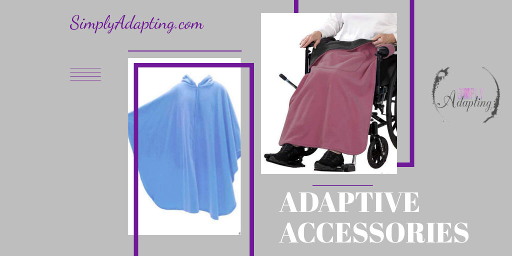 simplyadapts's tweet photo. Adaptive accessories are designed to help people navigate their world easier, and sometimes easier to look at.

✔️ Men’s wheelchair cape &amp; women’s adaptive wheelchair cape clothing 
✔️ Wheelchair blanket cover for women &amp; men

https://t.co/X5B8HjNB31 https://t.co/NTgUZIJfPG
