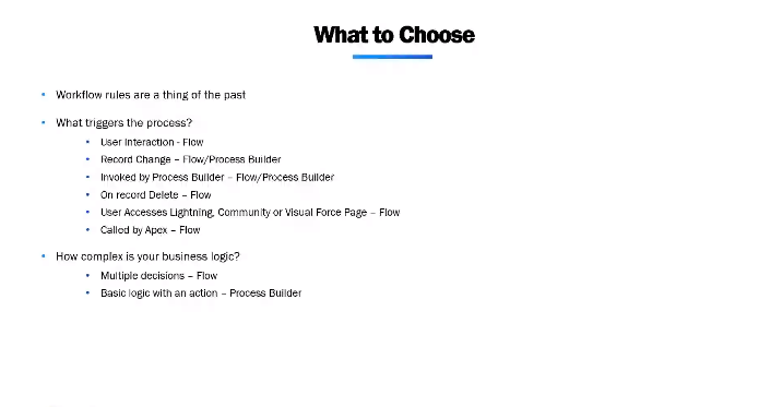 darshana_here's tweet photo. Well this helps to decide..
@msakthivel83 @BVSFDG #TrailblazerCommunity
learn about #SalesforceFlow from our #FlowFebruary Series by Andrew Fragias,Salesforce Developer Group,Bella Vista,Western Sydney https://t.co/l0cnXBMmr7