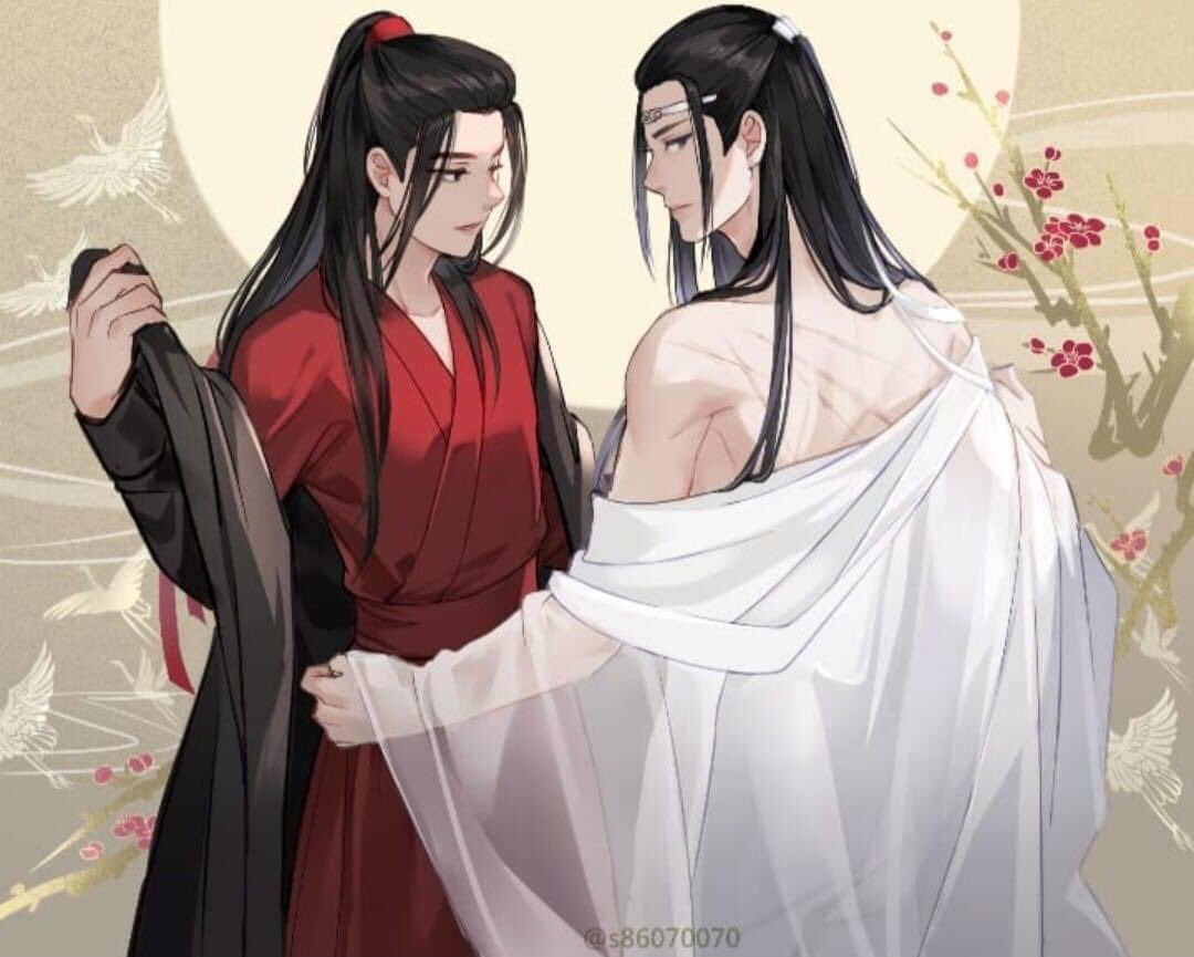 Mo dao zu shi улыбка императора. Вэй ина и лань чжаня. Ван цзи и у сянь. Аниме неукротимый повелитель чэнь цин аниме. Вэй усянь и лань чжань 18 арты.