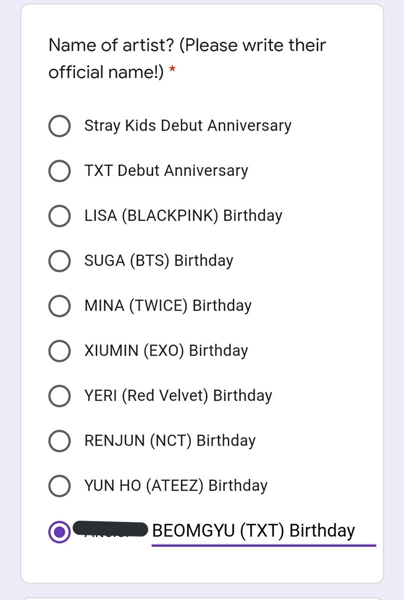 txt debut date txt debut date