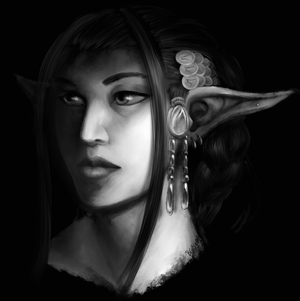 sheepdoesarts's tweet photo. Redid Nicolai, closer to the piece I lost and closer to his concept. Retouched Kaiore for feature fidelity and to match the others, then did an Alleken. Nitpicking that one too much... https://t.co/LRkJFEHNPn