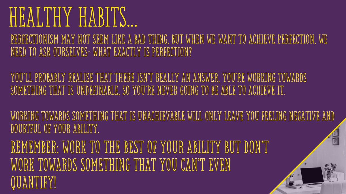 OppAccess's tweet image. Being a perfectionist may seem like a positive quality but it isn’t! Here’s why.

#perfectionist #Wellbeing #careercoach #success #GROWTH #careeradvice #careers #business