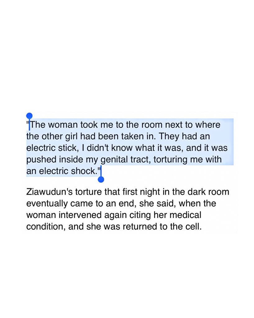 ZairaWasimmm's tweet photo. “Their goal is to destroy everyone and everybody knows it” 

The world is silent despite all these testimonies by the survivors. 

This isn’t the first time that the appalling torture which the Uighur’s are being subjected to is exposed yet remains being blatantly ignored. https://t.co/qjpaKoINdl