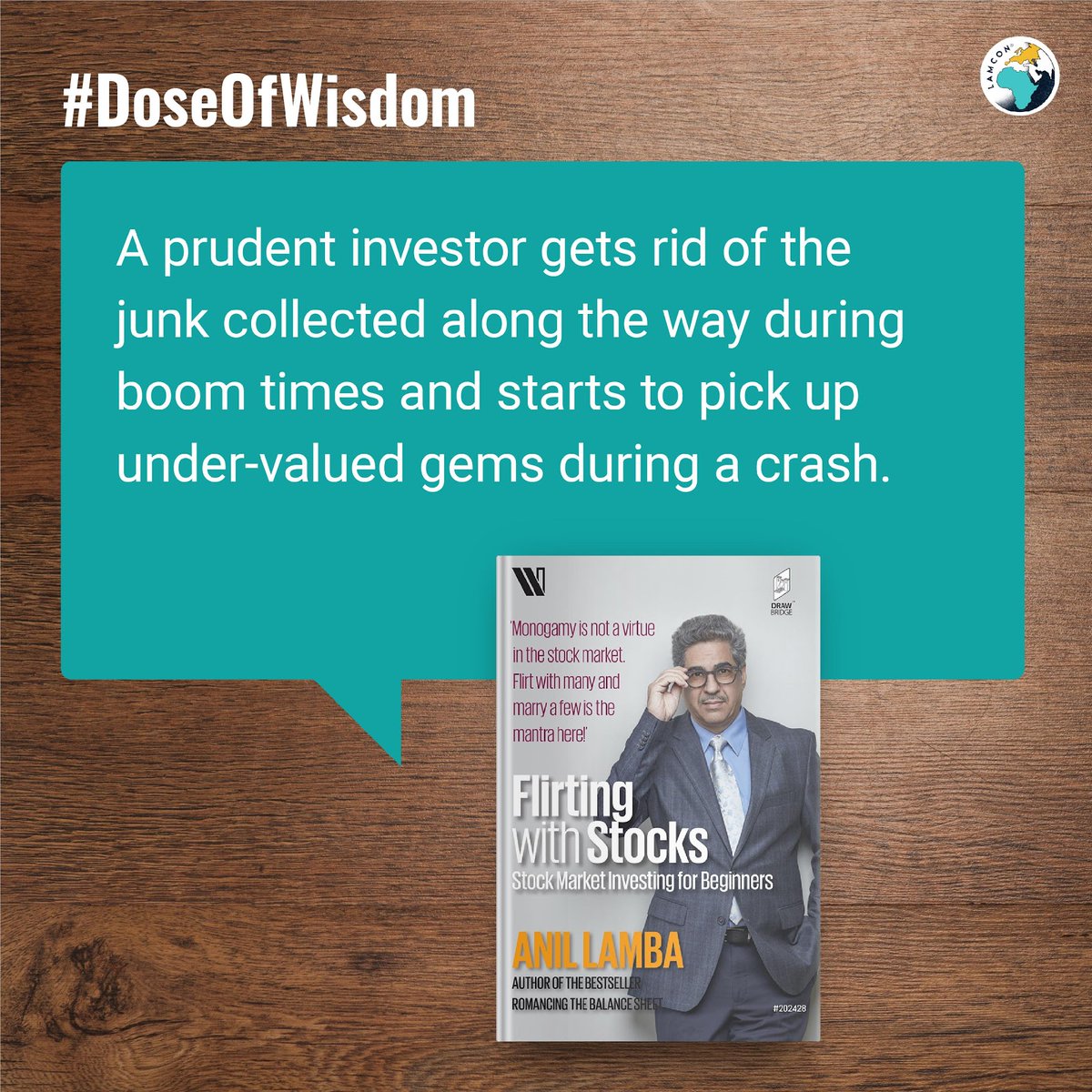 anillamba03's tweet photo. Ups and downs are inevitable. How you react is what matters. Learn more with this book: https://t.co/CNwHfPvSen #DrAnilLamba #FinanceExpert #FinanceTips #FinanceManagement #BusinessFinance #WednesdayWisdom #WordsOfWisdom #DoseOfWisdom https://t.co/u3bcBfTUpS