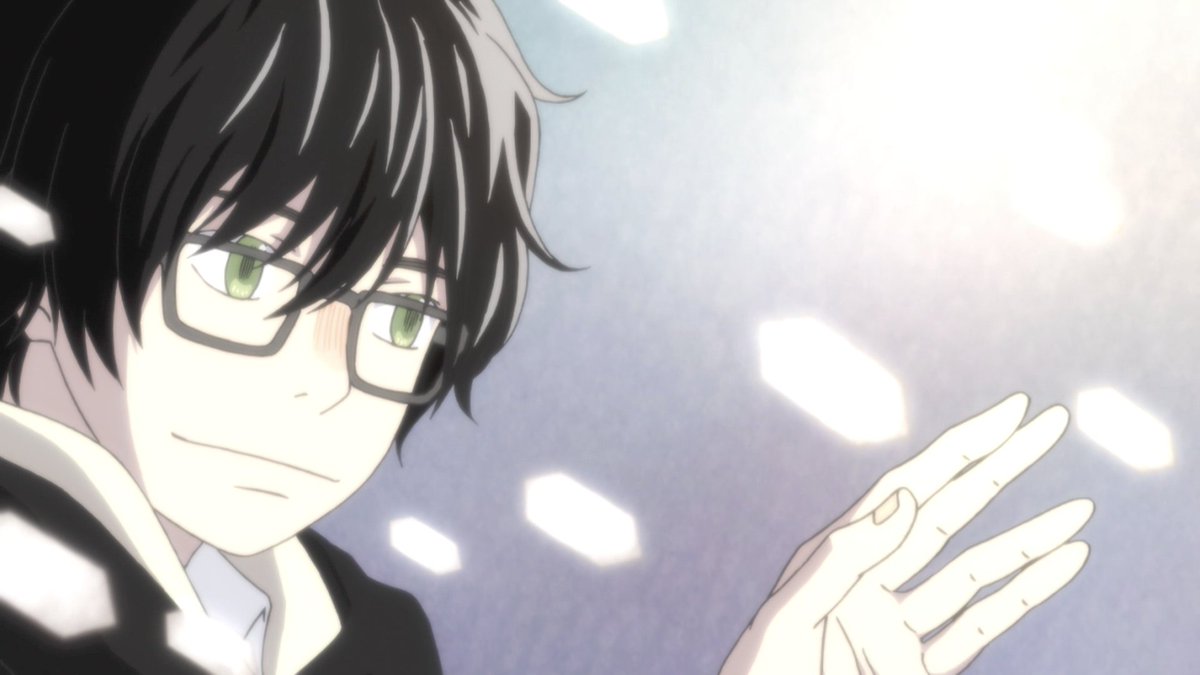 Rei feels so human, he developed so much, even if it was subtle, you could notice it regardless. His eyes shining more, him having fun around people, and becoming happier. His story is not like anything ive seen before. Hes just living, trying his best, in a black and white world